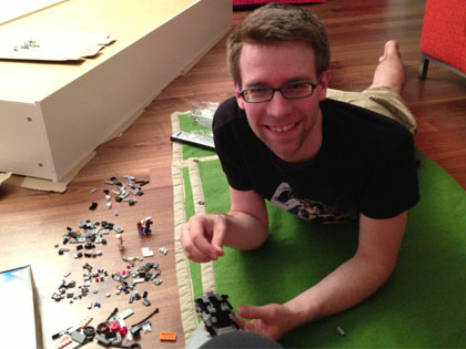 Lego DeLorean Time Machine